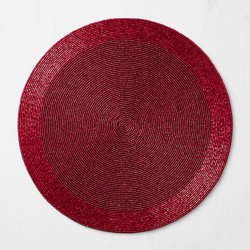 Beaded Round Placemat Williams Sonoma Australia